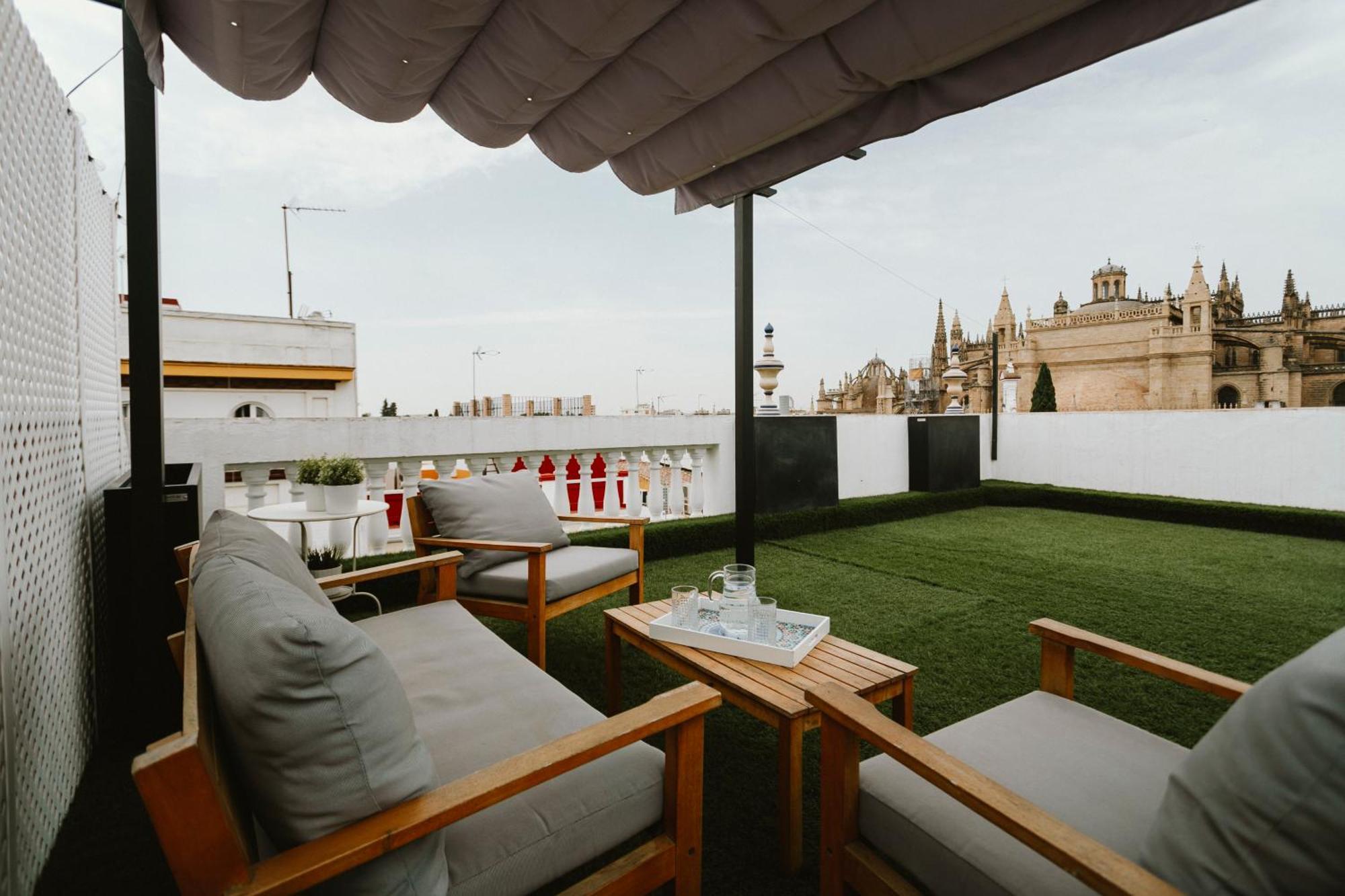 شقة Complete Studio With Terrace - 1Bth- La Giralda إشبيلية المظهر الخارجي الصورة